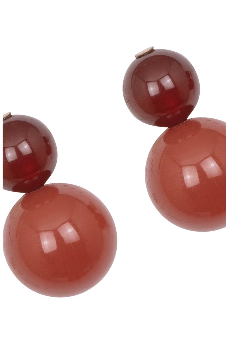 Cara Drop Earrings, Alternate, color, CARNELIAN