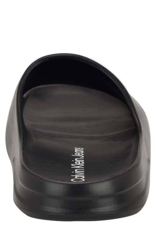 Calvin Klein Olin Slide Sandal In Black