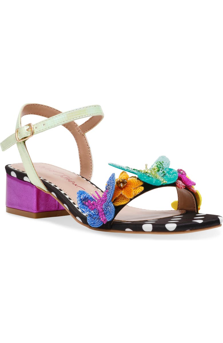Betsey Johnson Emerry Ankle Strap Sandal, Main, color,