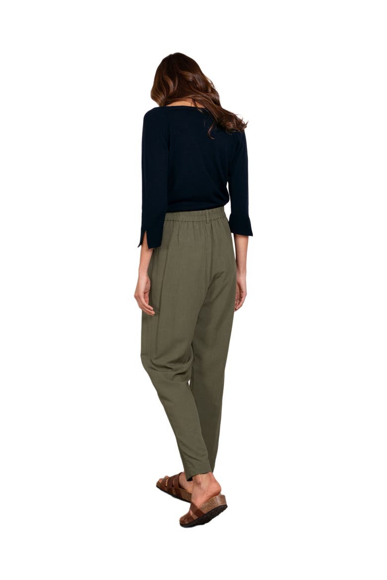 Casual Tapered Leg Pants, Alternate, color, KHAKI