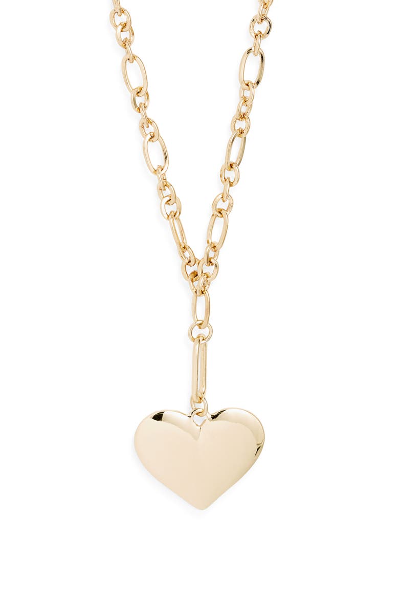 Heart Y-Necklace, Main, color, GOLD