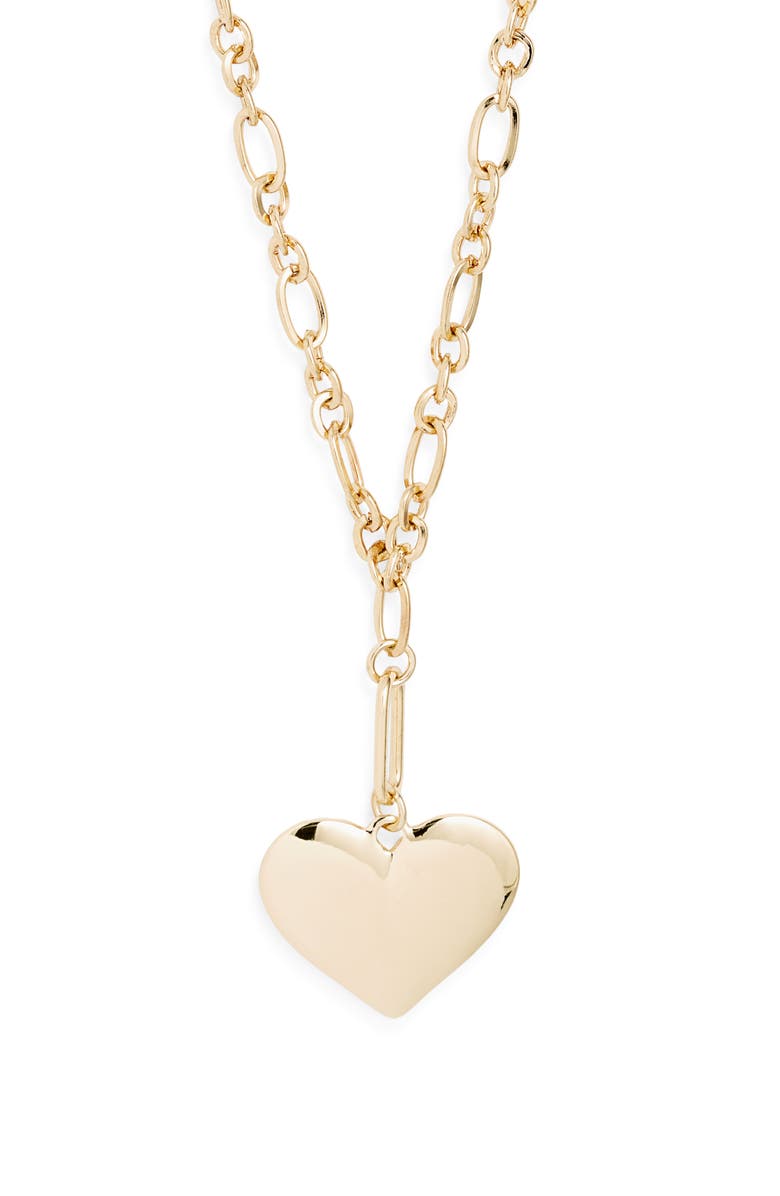 Nordstrom Heart Y-Necklace, Main, color, Gold