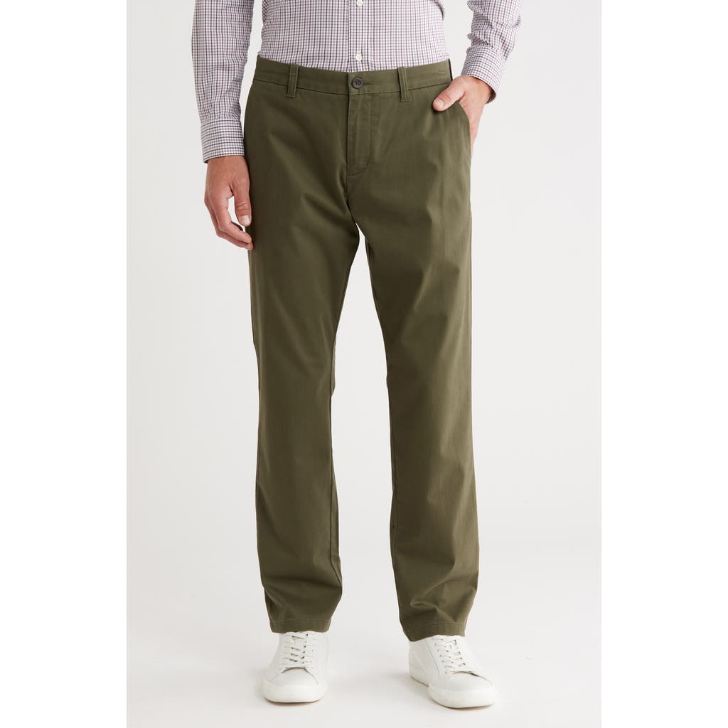 Nordstrom Stretch Cotton Slim Chino Pants In Green