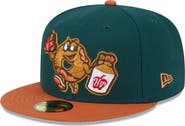 New Era Men's New Era Green Hudson Valley Renegades Theme Nights 59FIFTY Fitted Hat