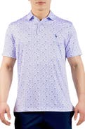 TailorByrd Ditsy Floral Performance Polo