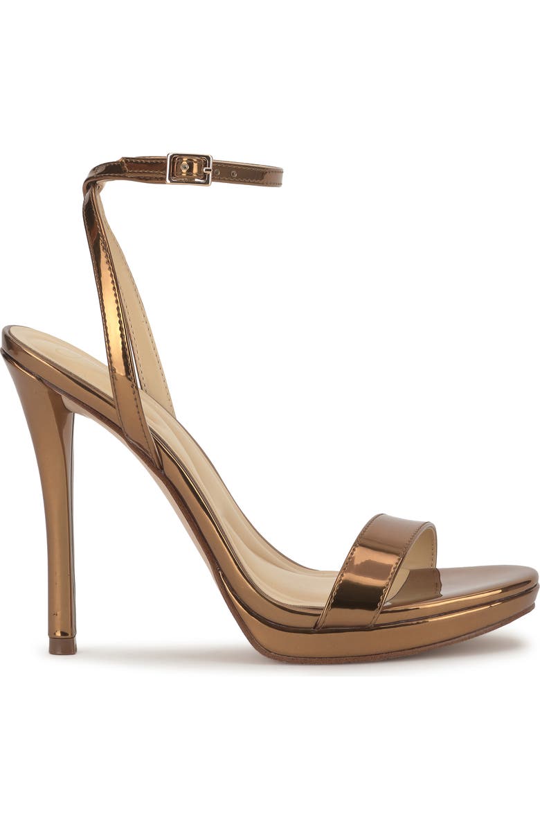 Jessica Simpson Divra Ankle Strap Stiletto Sandal, Alternate, color, Bronze