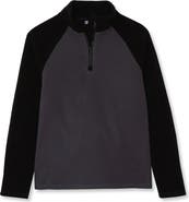 Lands' End Kids Anyweather Fleece Quarter Zip Pullover