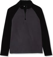 Lands' End Kids Anyweather Fleece Quarter Zip Pullover