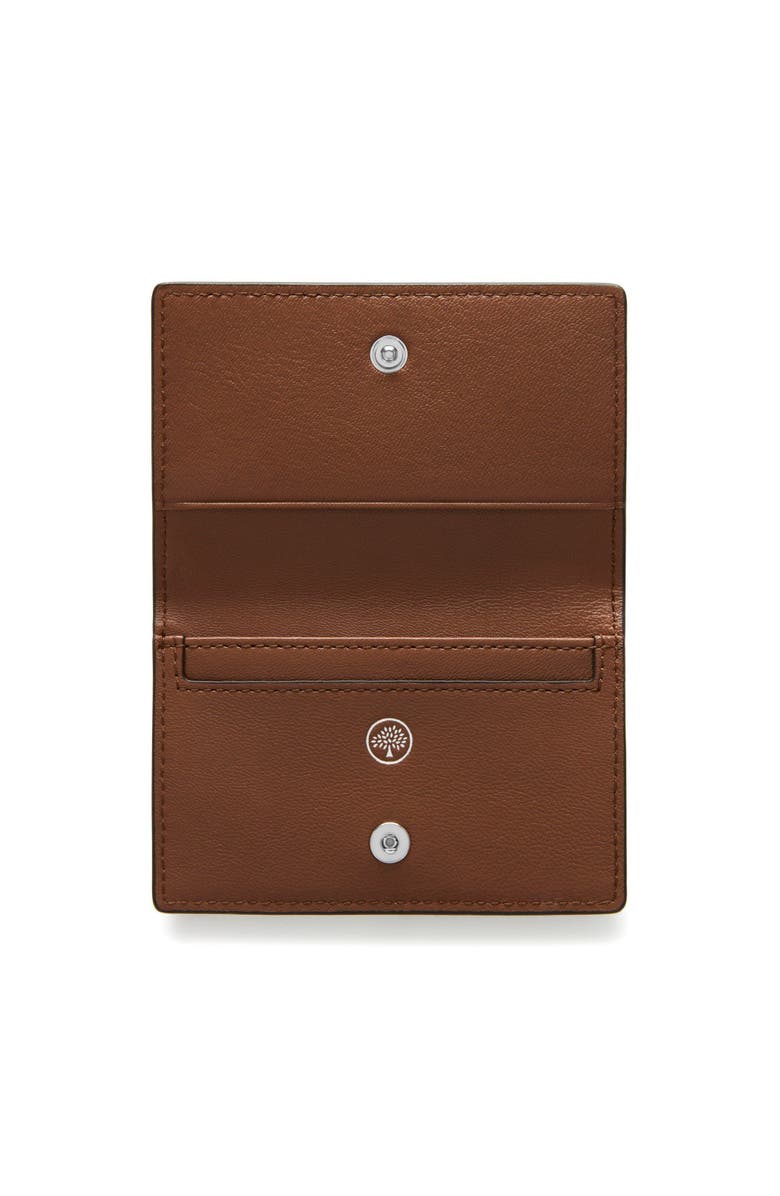 Mulberry Folded Leather Card Case, Alternate, color,