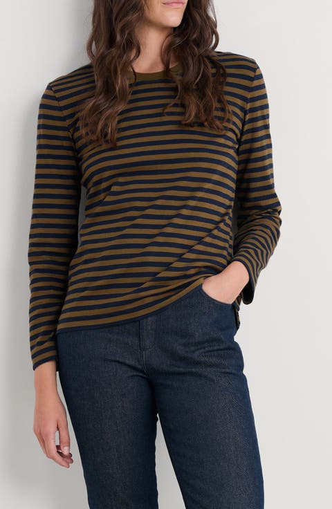 Perennial Stripe Long Sleeve T-Shirt