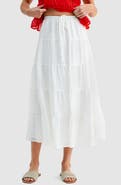 All in Favor Tiered Maxi Skirt