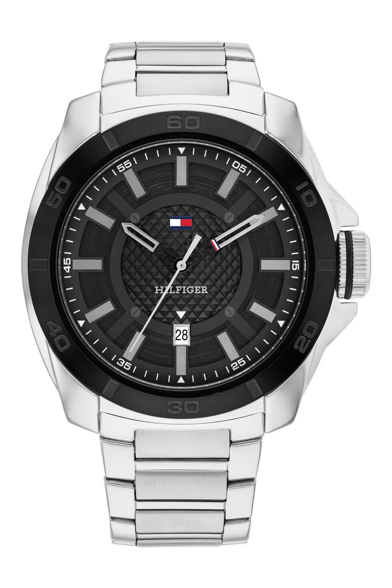 Windsurf Bracelet Watch, 49mm, Main, color, BLACK