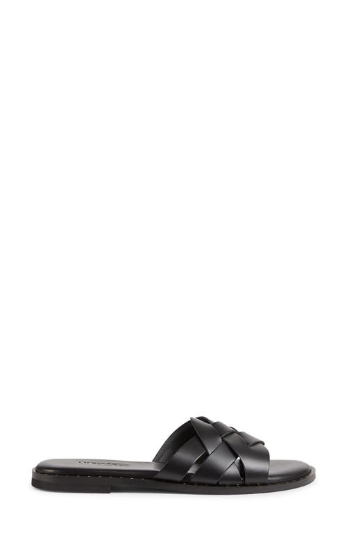 Lk Bennett Womens Bla-black Amara Criss-cross Strap Leather Sandals In Multi