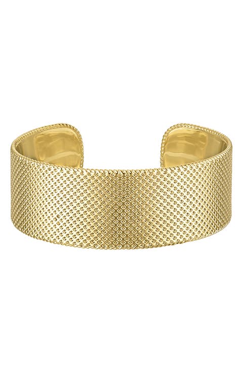 Textured Cuff Bracelet