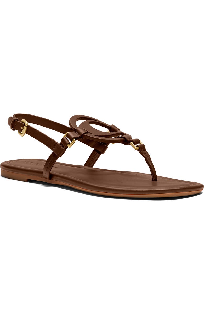 COACH Jeri Logo Sandal, Main, color,