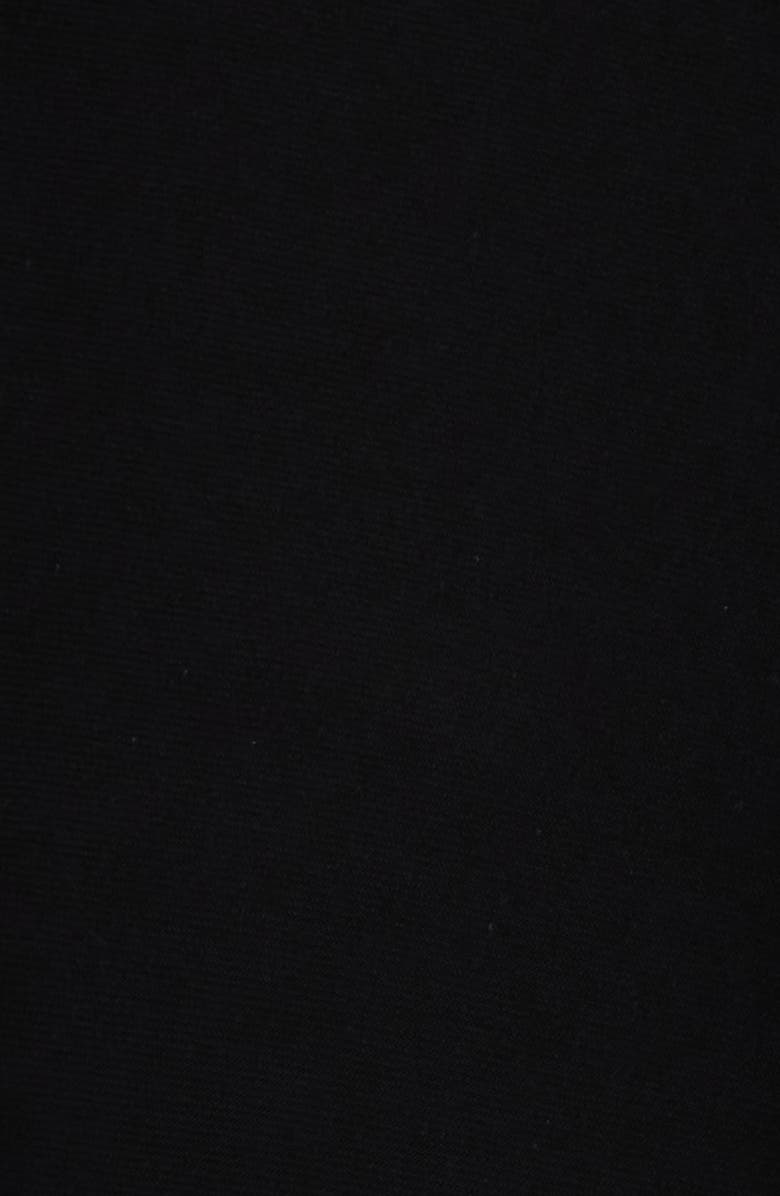 Anne Klein Sheer Sleeve Cardigan, Alternate, color, Anne Black