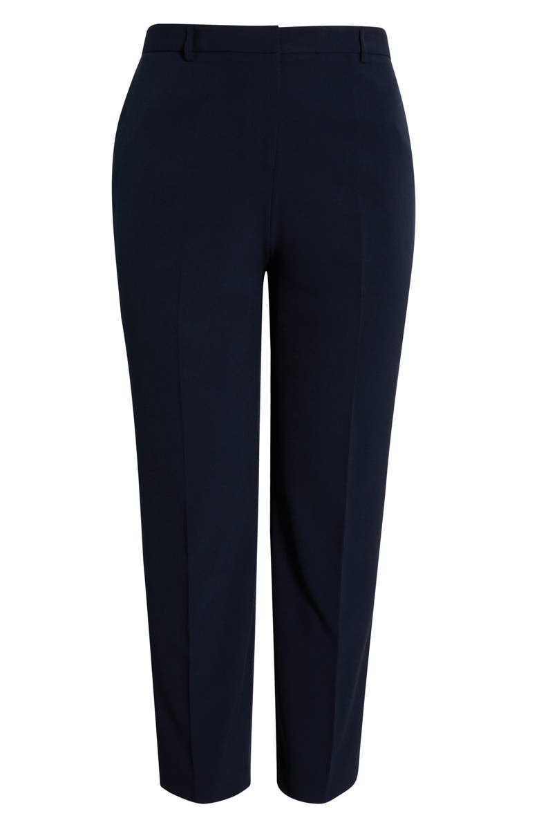 Tahari ASL Shannon Straight Leg Pants, Alternate, color, New Navy