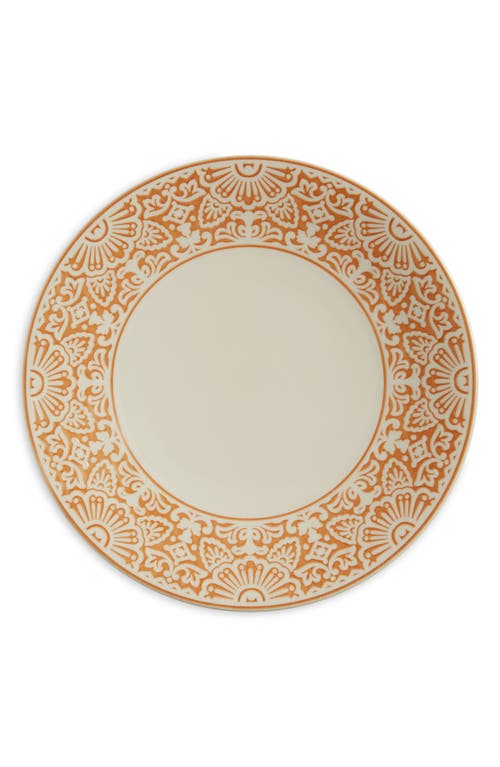 Fortessa Havana Set of 4 Coupe Dinner Plates in Orange 