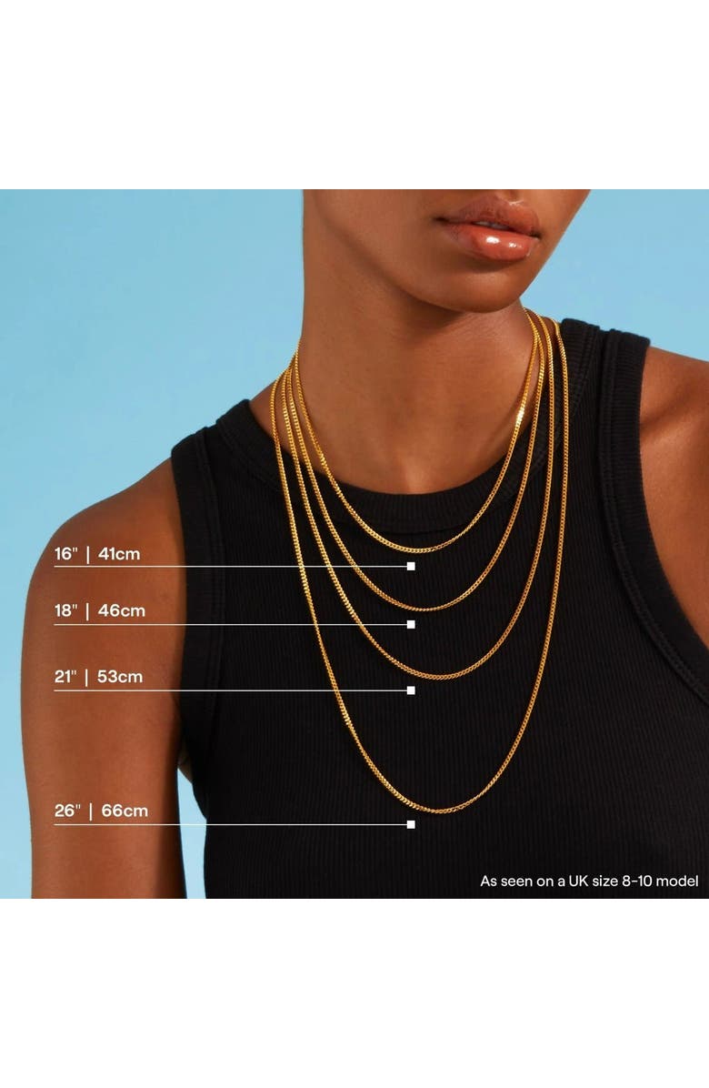 7879 Rolo Chain Necklace, Alternate, color, Gold 24K