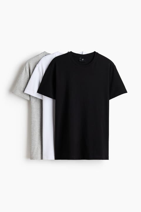 3-pack Slim Fit T-shirts