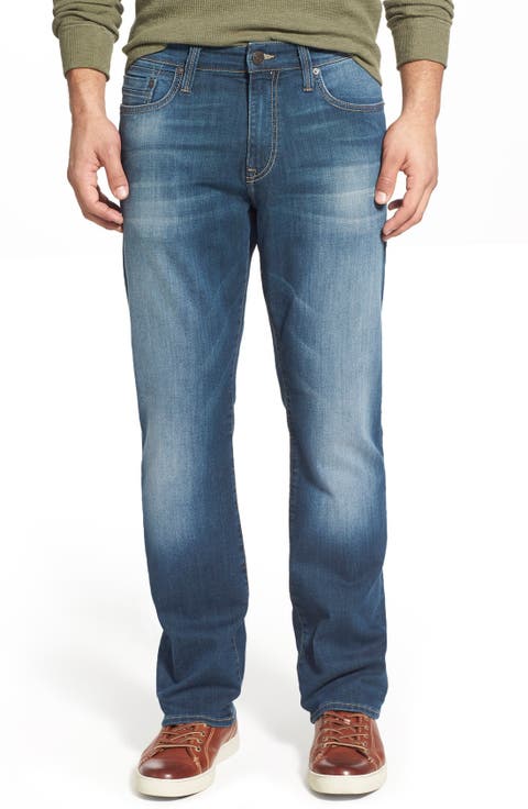 Myles Straight Leg Jeans (Shaded Williamsburg)