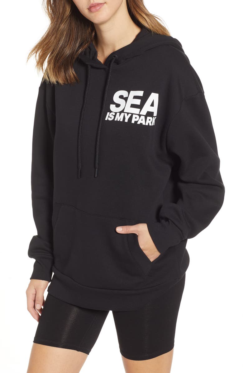 IVY PARK<sup>®</sup> On The Run Seattle Graphic Hoodie, Main, color,