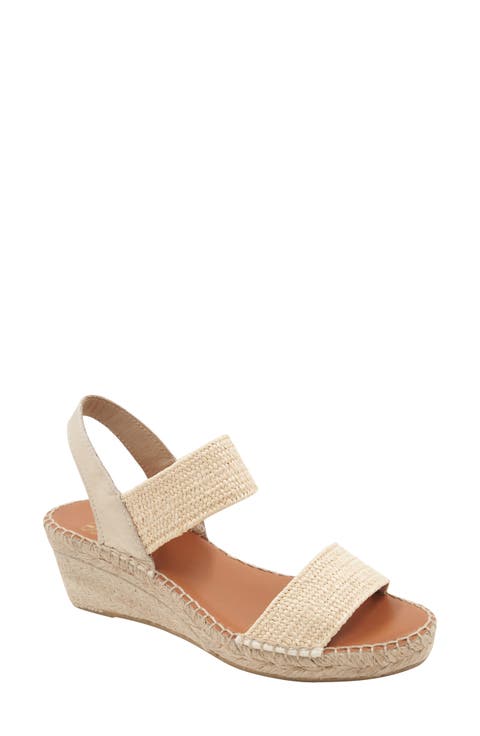 Aviana Raffia Wedge Sandal (Women)