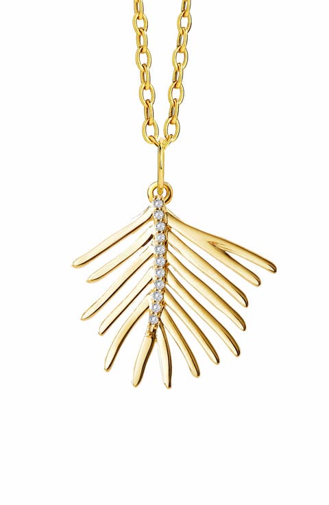 Palm Leaf Charm