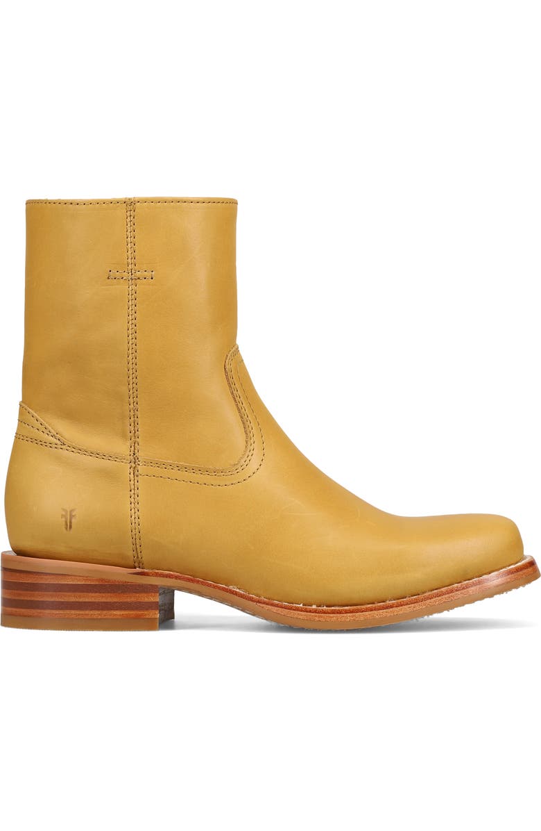 Frye Campus Leather Boot, Alternate, color, Banana