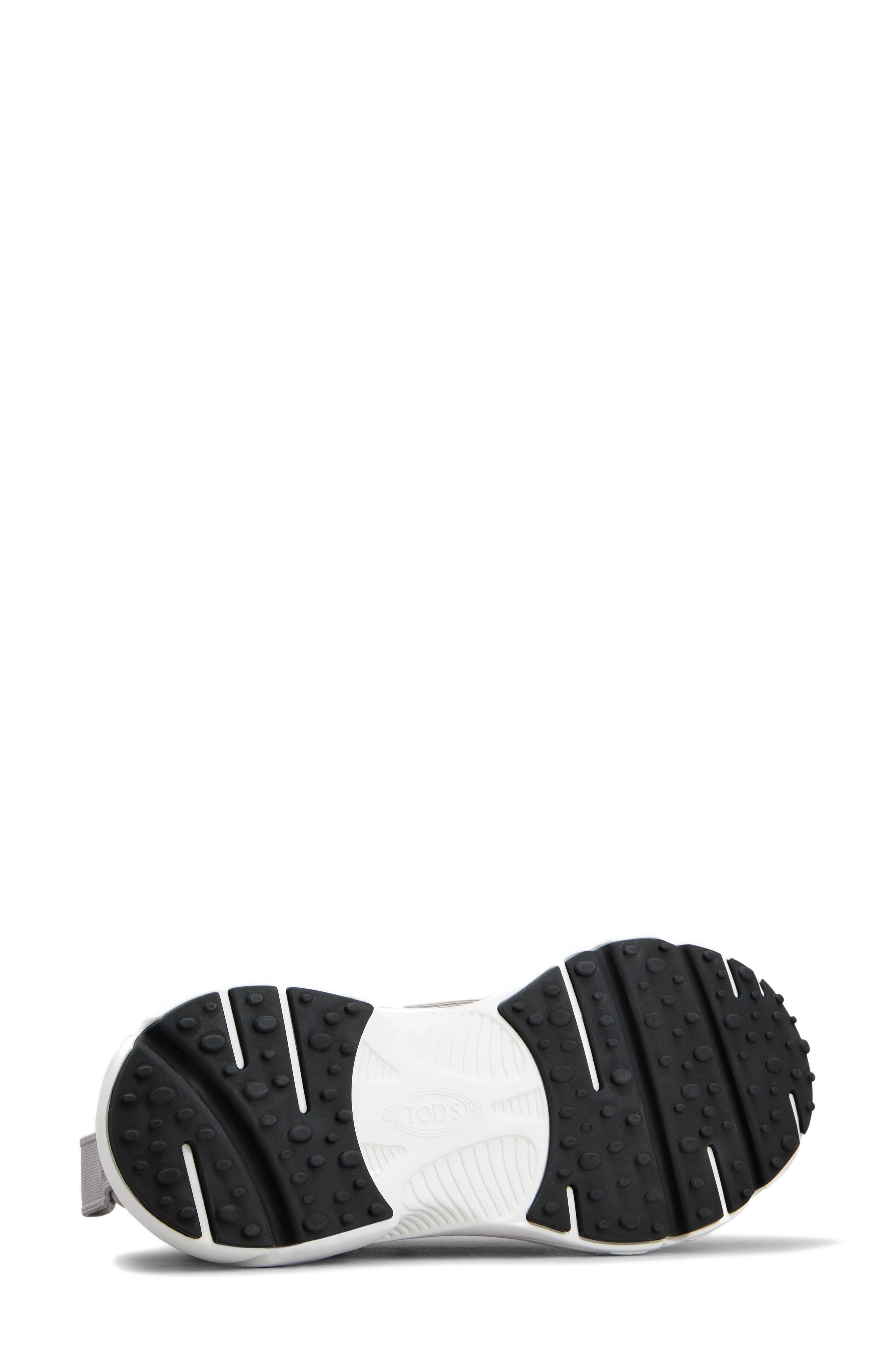 Tod's Kate Knit Slip-On Sneaker, Alternate, color, Pearl Grey