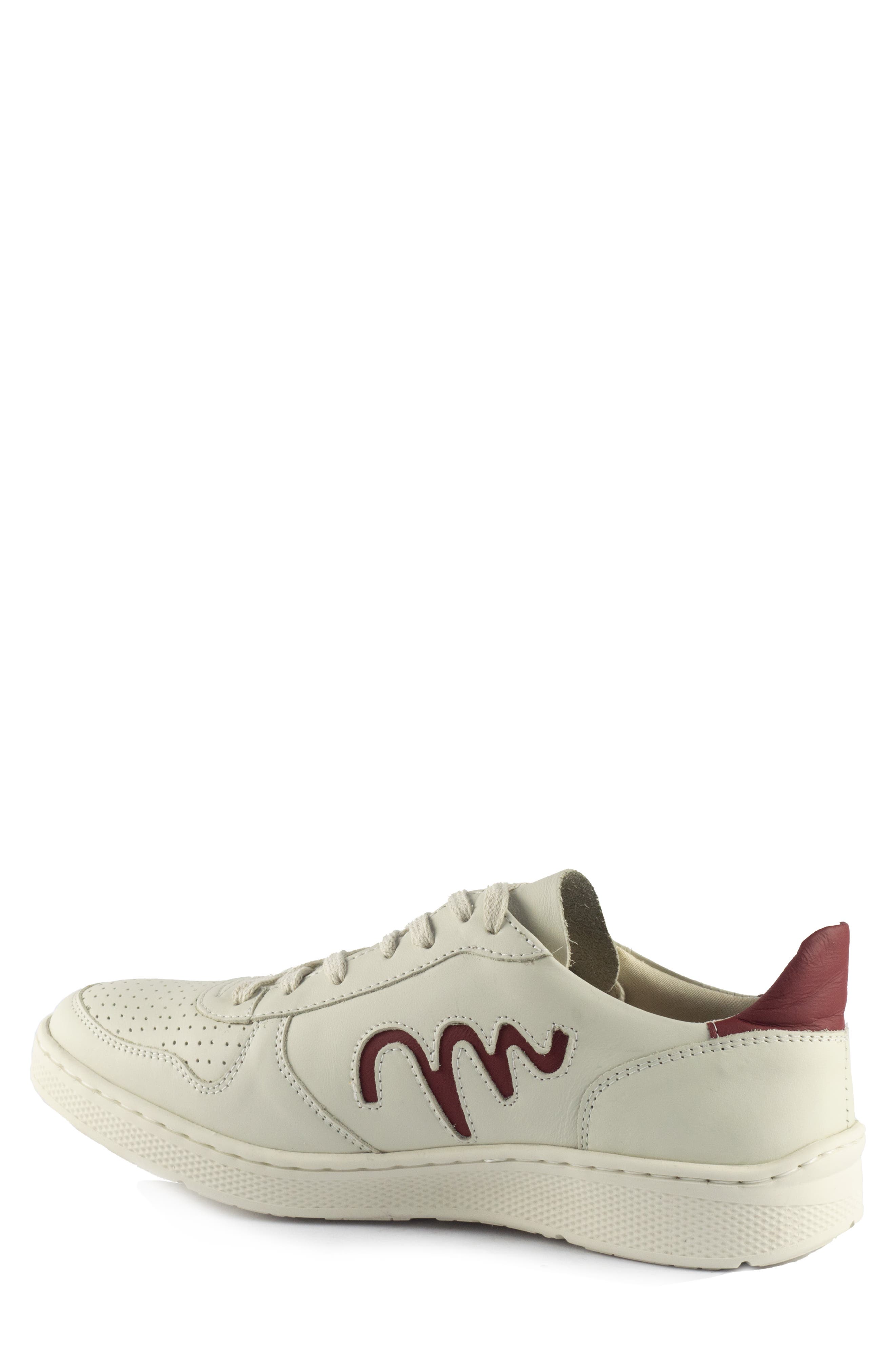 Marlin Sneaker, Alternate, color, WHITE RED