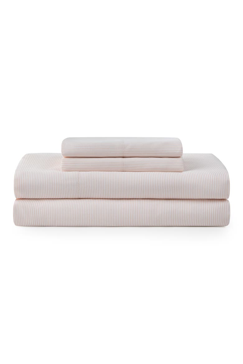 Devon Stripe Sheet Set, Main, color, HIMALAYAN SALT