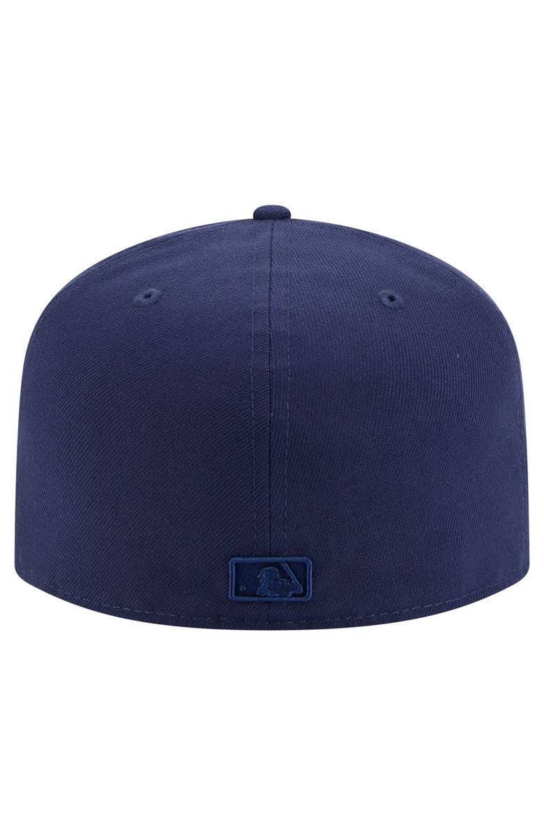New Era Men's New Era Navy Detroit Tigers Color Pack A-Frame 59FIFTY Fitted Hat, Alternate, color, 
