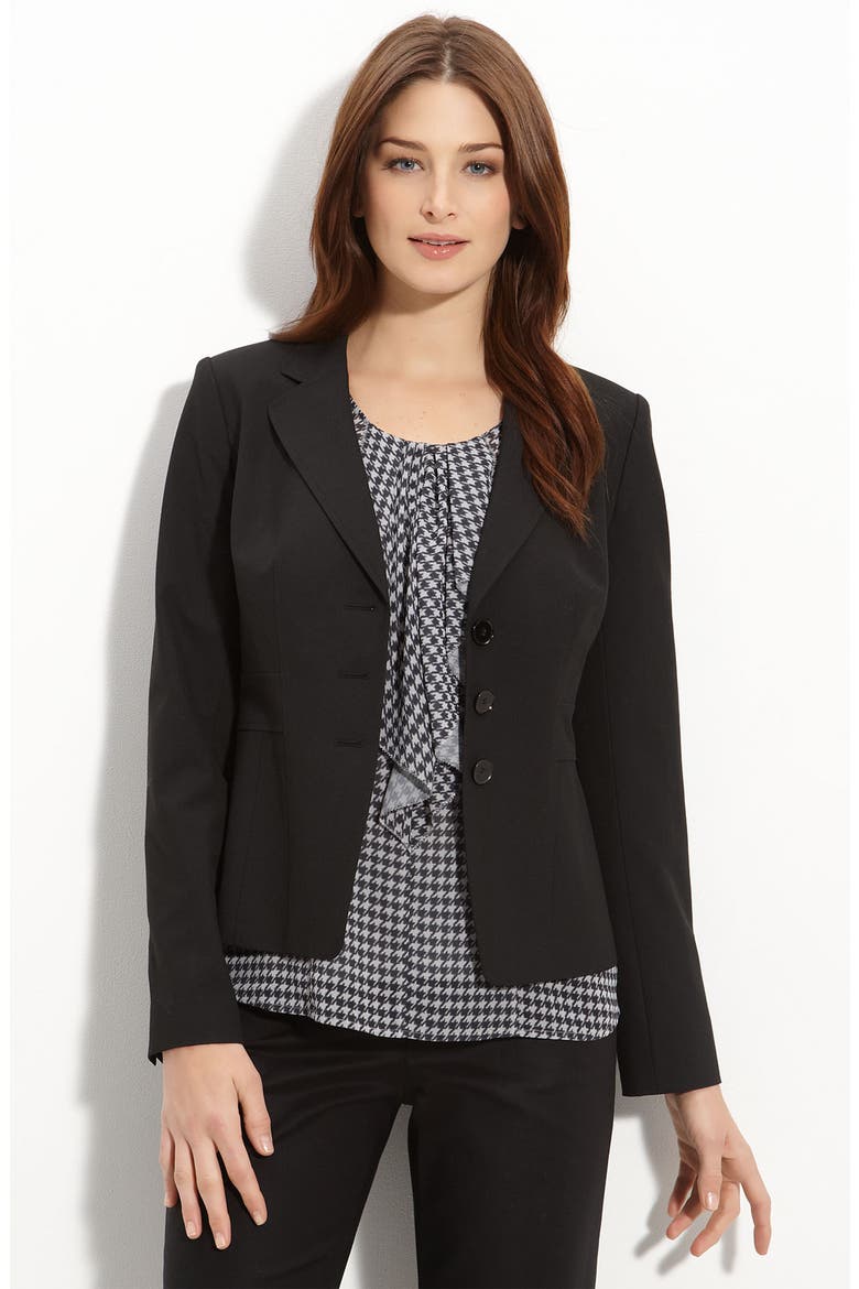Seam Detail Blazer, Main, color, BLACK