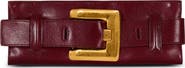 Balmain Anthem Calfskin Clutch In Calfskin