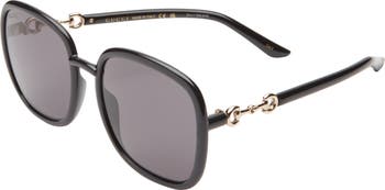 57mm Square Sunglasses