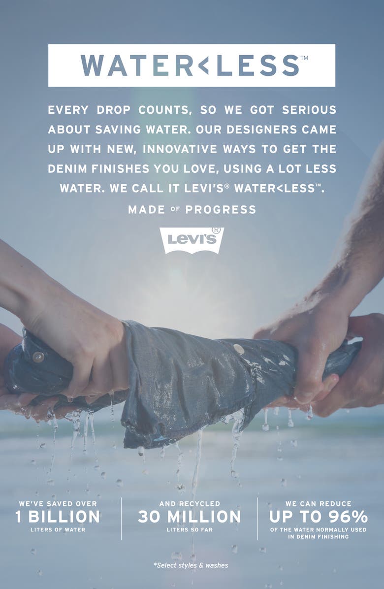 Levi's<sup>®</sup> 724<sup>™</sup> Ripped High Waist Crop Jeans, Alternate, color,