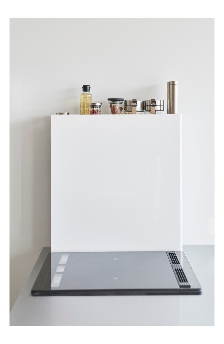 Yamazaki Concealable Two-Tier Spice Rack, Alternate, color, White