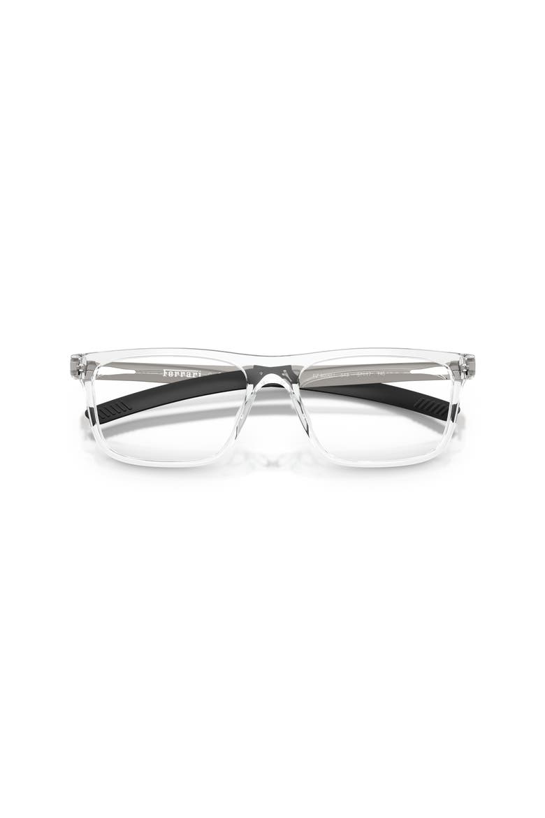 57mm Rectangle optical glasses, Alternate, color, White