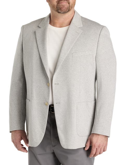 Big & Tall Houndstooth Sport Coat