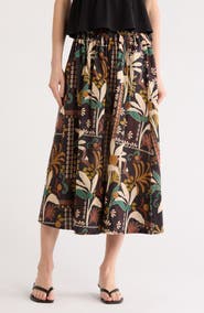 JASON WU Printed Skirt