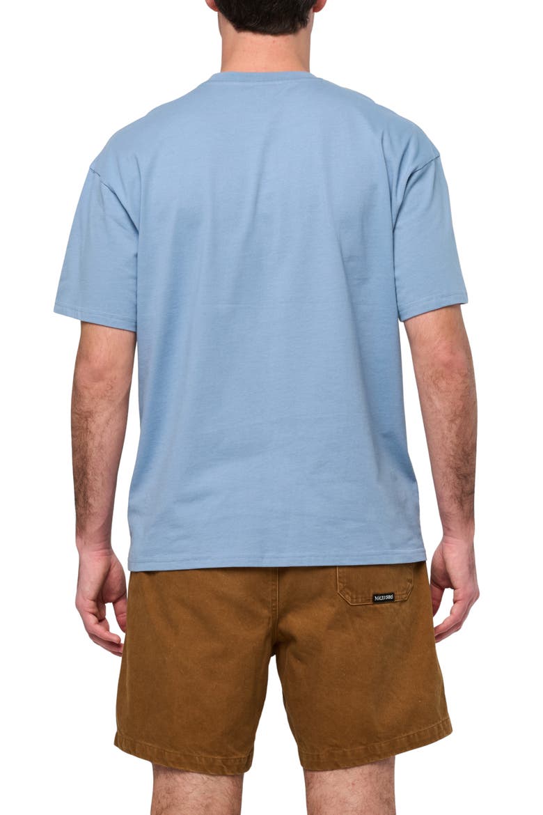 Diamond Boxy Fit Logo Graphic T-Shirt, Alternate, color, BLUE