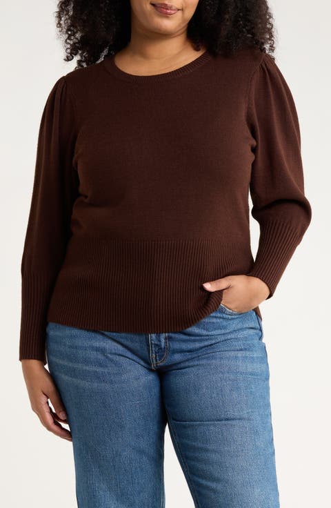 Juliet Sleeve Sweater (Plus)