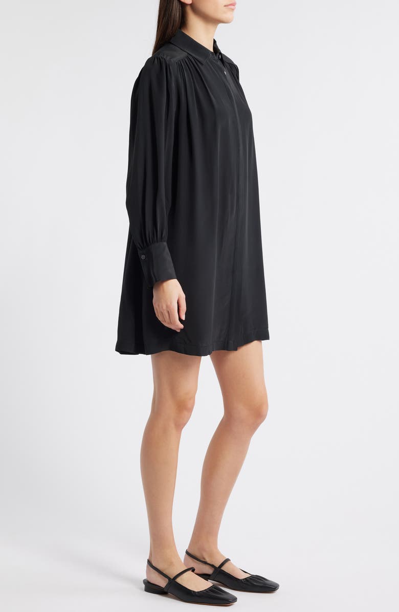Madewell Relaxed Long Sleeve Minidress, Alternate, color,