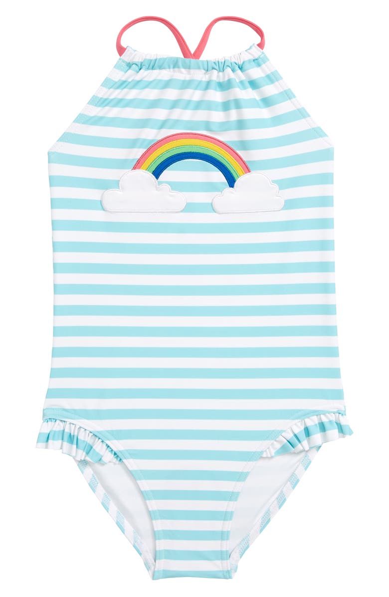 Tucker + Tate Appliqué One-Piece Swimsuit, Main, color, 