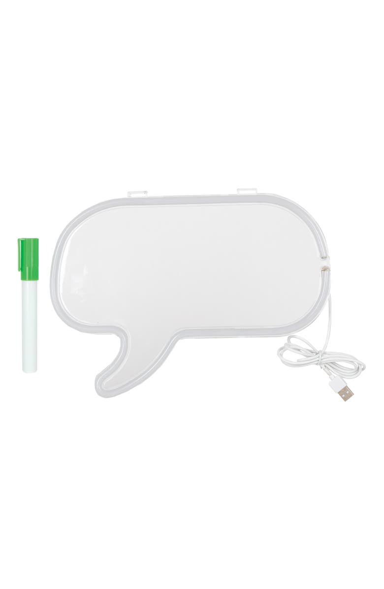 Iscream Neon Speech Bubble Frame, Alternate, color, Multi