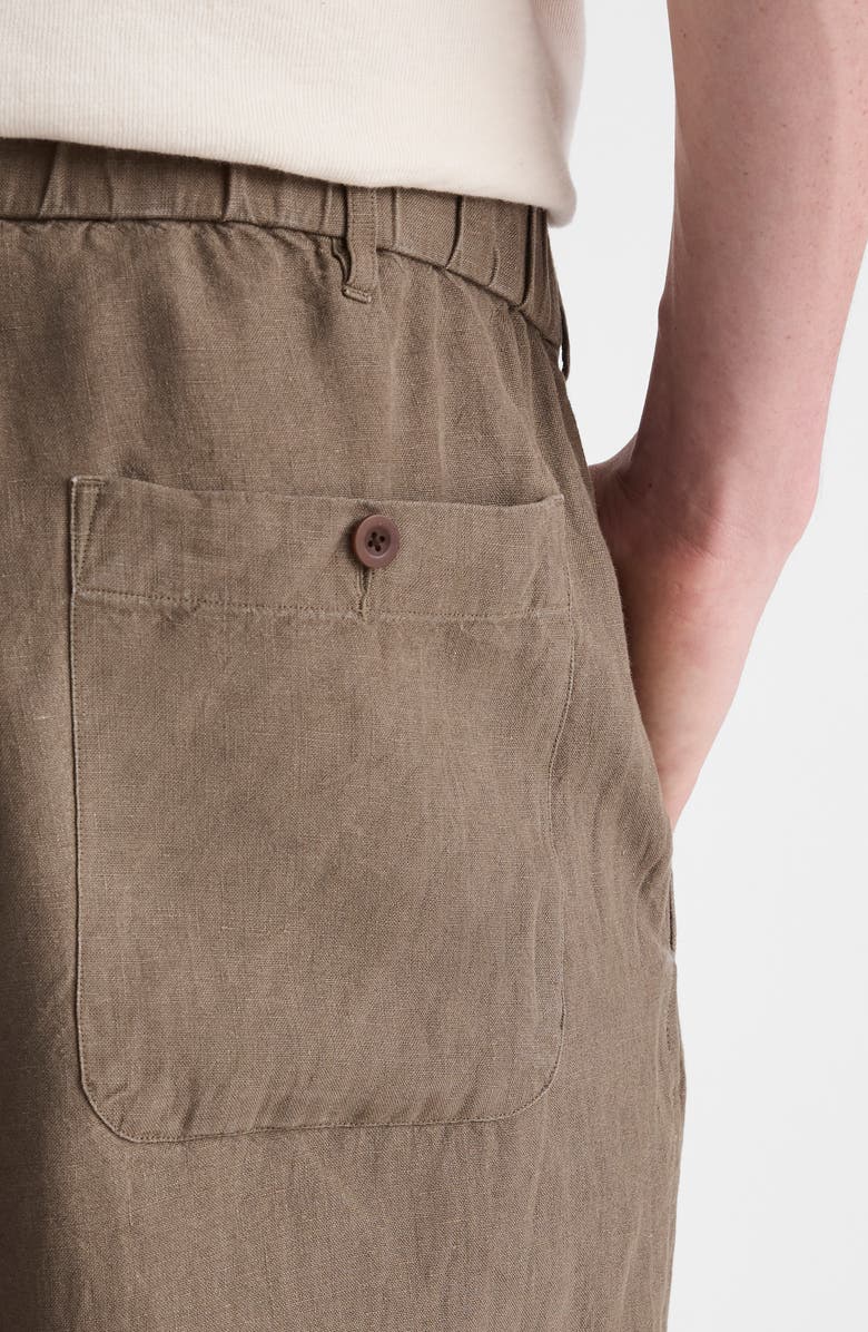 Madewell Linen Pull-On Pants, Alternate, color, 