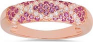 Queen Jewels Cubic Zirconia Pavé Ring
