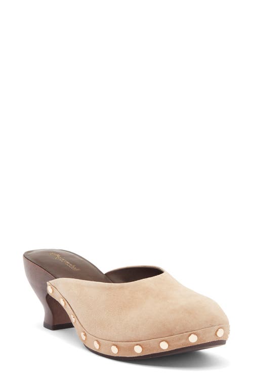 Jeffrey Campbell Cloguette Mule In Natural Suede