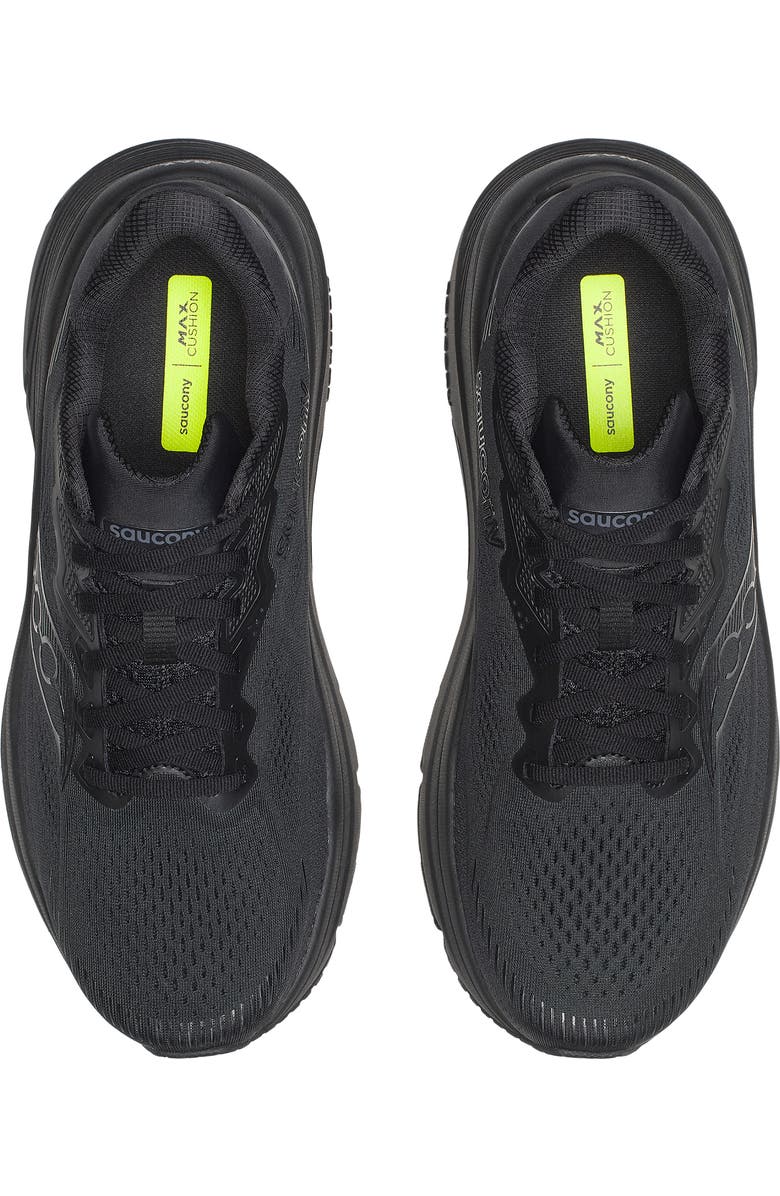 Saucony Guide 19 Running Shoe, Alternate, color, Triple Black